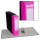 Registratore UFFICIO - f.to protocollo - 8 cm - fucsia fluo