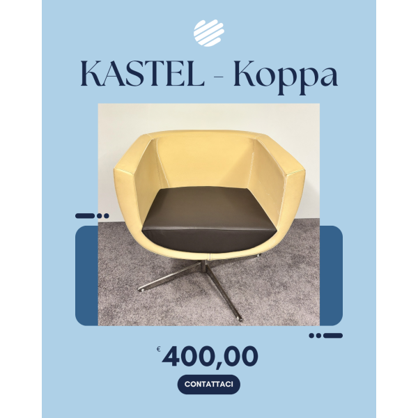 KASTEL - KOPPA, poltrona per ufficio e sala d'attesa